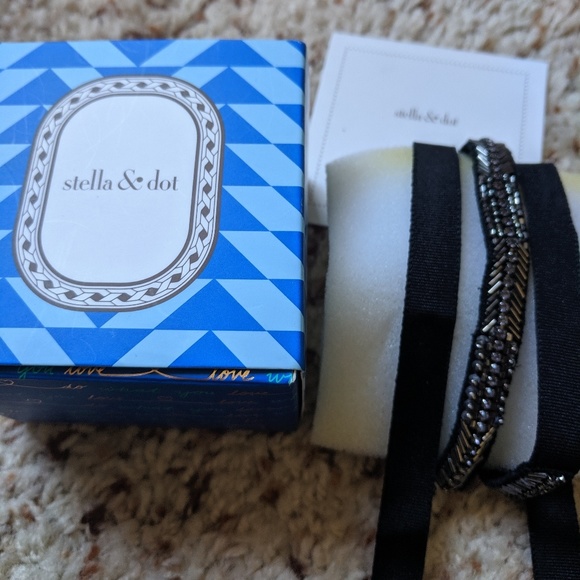 Stella & Dot Jewelry - Embroidered Emme necklace Stella & Dot Jewelry - Embroidered Emme necklace